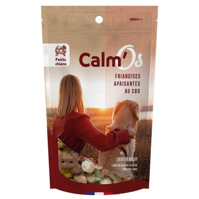 Friandises CBD Calm'Os Petits Chiens | Saveur Bœuf 100g | Kana Pharma