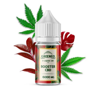 Booster CBD GREENEO 6000mg | E-liquide Base Neutre 30ml | Kana Pharma