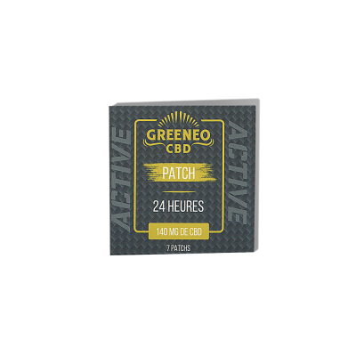 Patch CBD GREENEO 24h | 20mg CBD par patch | Diffusion prolongée - Kana Pharma
