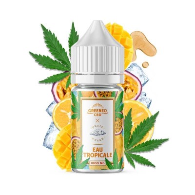 E-liquide CBD Eau Tropicale GREENEO 1000mg 30ml | Kana Pharma