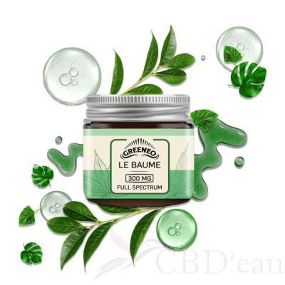 Baume CBD Full Spectrum 300mg GREENEO | Soin Corps Naturel | Kana Pharma