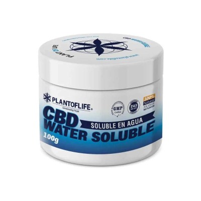 CBD Soluble Eau 20% 100g Plant of Life | Hydrosoluble Naturel | Kana Pharma