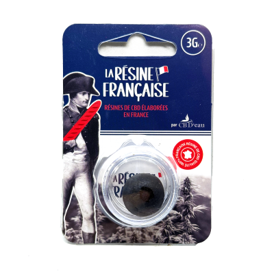 Résine CBD Népalais 25% 3gr - La Résine Française | Kana Pharma
