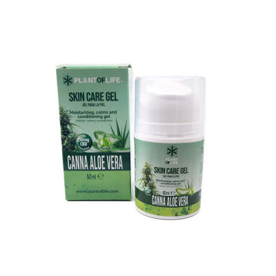 Gel Aloe Vera CBD 250mg Plant of Life | Hydratation & Régénération | Kana Pharma