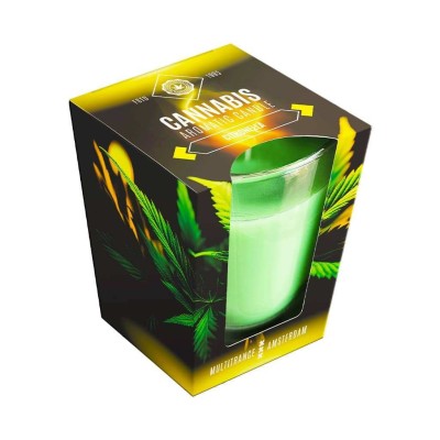 Bougie Cannabis Citronella Multitrance | Anti-Moustique Naturel | Kana Pharma