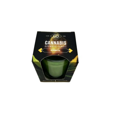 Bougie Cannabis Citronella Multitrance | Anti-Moustique Naturel | Kana Pharma