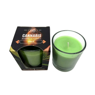 Bougie parfumée Cannabis Vanilla MULTITRANCE - Ambiance relaxante | Kana Pharma