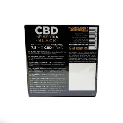 Thé Noir CBD 7,5mg Multitrance Premium - 20 sachets | Kana Pharma