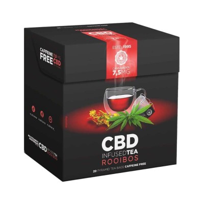 Thé Rooibos CBD 7,5mg Multitrance | Infusion Relaxante Sans Caféine | Kana Pharma