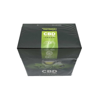 Thé Vert CBD 7,5mg Multitrance | 20 sachets | Kana Pharma
