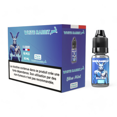 E-liquide White Rabbit Blue Mint 2% 10ml | Menthe Baies Bleues | Kana Pharma