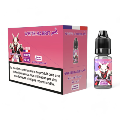 E-liquide White Rabbit Strawberry Slush 20mg 10ml | Saveur Fraise Givrée