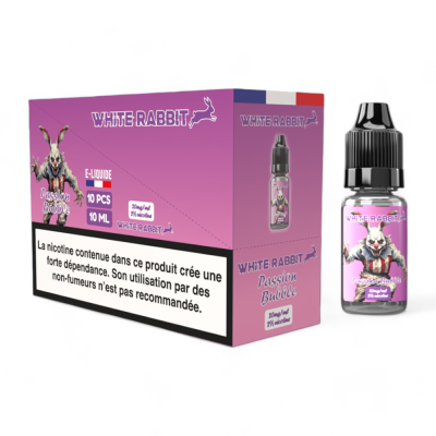 E-liquide White Rabbit Passion Bubble 2% 10ml | Saveur Exotique