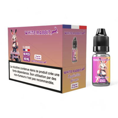 E-liquide White Rabbit Isabella Grape 20mg 10ml | Saveur Raisin Intense