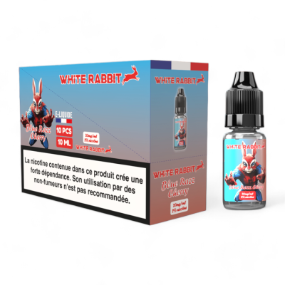 E-liquide White Rabbit Blue Razz Cherry 20mg - Framboise Cerise | Kana Pharma