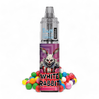 WHITE RABBIT x RandM TORNADO 7000 Passion Bubble - Puff Rechargeable 20000 Bouffées