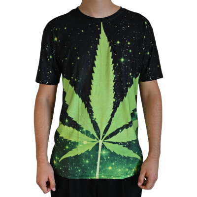 T-shirt Cannabis Galaxy | Design Étoilé Original | Kana Pharma