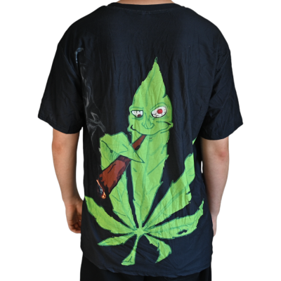 T-shirt Cannabis Leaf Cartoon - Design Original | Kana Pharma