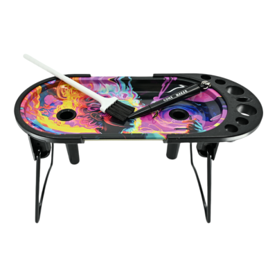 Rolling Console CBD | Plateau à rouler design psychédélique | Kana Pharma