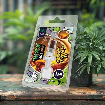Wax CBD Purple Haze 66% 1ml Plant of Life - Extraction CO2 Premium