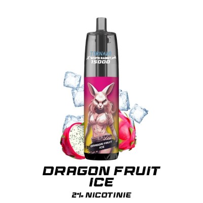 Puff Tornado 15000 Dragon Fruit Ice White Rabbit - Rechargeable | Kana Pharma