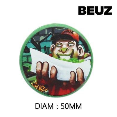 Boîte 12 Grinders Chanvre Biodégradable Vert 50mm - Eco-Friendly CBD