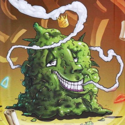 Plateau de Roulage Beuz Buds 18x14cm | Accessoire CBD - Kana Pharma