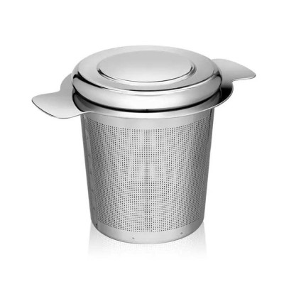 Infuseur à thé acier inoxydable avec couvercle - Kana Pharma