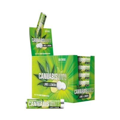 Cannabis Mints Citron CBD | Bonbons MULTITRANCE 48 rouleaux