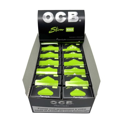 OCB Rolls Premium Slim x24 - Feuilles à rouler 4m | Kana Pharma