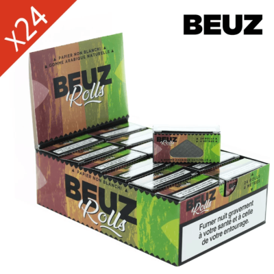 Rouleaux Feuilles Slim Brown BEUZ x24 - Papier Non Blanchi 4m | Kana Pharma