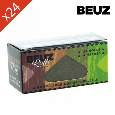 Rouleaux Feuilles Slim Brown BEUZ x24 - Papier Non Blanchi 4m | Kana Pharma