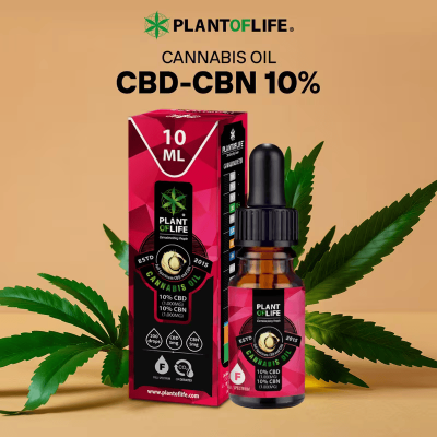 Huile CBD CBN 10% Full Spectrum 10ml | Plant of Life | Kana Pharma