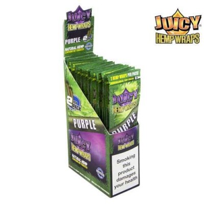 Blunt Chanvre Purple Juicy Jay's - Boîte 25 Paquets | Kana Pharma