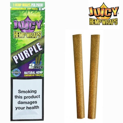 Blunt Chanvre Purple Juicy Jay's - Boîte 25 Paquets | Kana Pharma