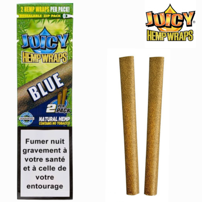 Blunts Chanvre Blue Juicy Jay's - Boîte 25 Paquets | Kana Pharma