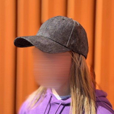 Casquette Chanvre Gris Jean | Accessoire CBD Écologique - Kana Pharma