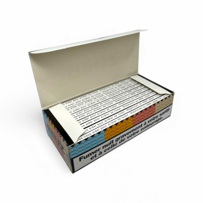 Lot 10 Carnets Feuilles Slim BEUZ King Size - Papier Blanc Ultra Fin