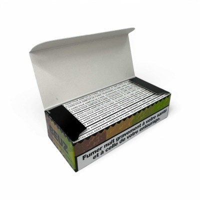 Lot 10 Carnets Feuilles à Rouler Brown Slim BEUZ - Papier Naturel Non Blanchi