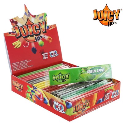 Feuilles Slim Juicy Jay's 24 Carnets Mix 8 Parfums | Kana Pharma