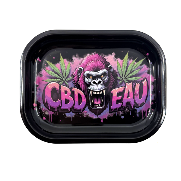 Plateau à rouler CBD'EAU Gorille Street Art