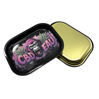 Plateau à rouler CBD'EAU Gorille Street Art 18x14cm | Kana Pharma