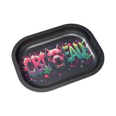 Plateau à Rouler CBD'EAU Dog Street Art 18x14cm | Design Urbain