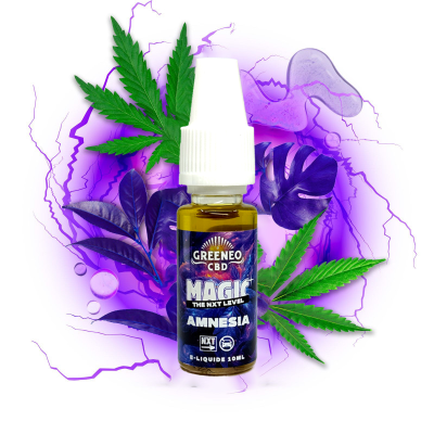 E-liquide CBD Magic Amnesia NXT Violet 10ml GREENEO | Kana Pharma
