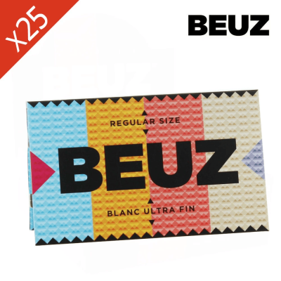 Boîte 25 Carnets BEUZ Blanc Regular 120 Feuilles | Kana Pharma