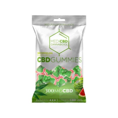 Bonbon CBD Pastèque 300mg | Gummies MediCBD | Kana Pharma