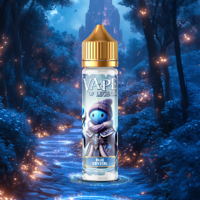 Blue Crystal E-liquide Premium Myrtille Framboise Glacé | Vape Of Legends
