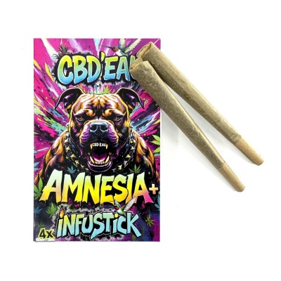Infustick CBD Amnesia 7% - Lot de 4 | Infusion chanvre premium | Kana Pharma