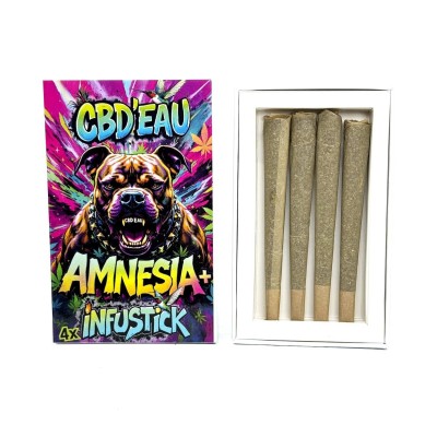 Infustick CBD Amnesia 7% - Lot de 4 | Infusion chanvre premium | Kana Pharma
