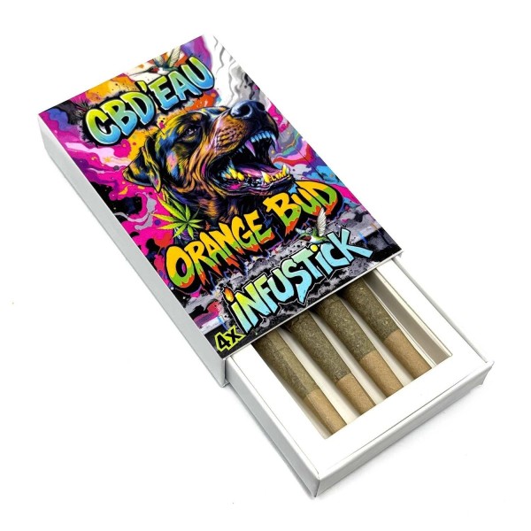 Lot 4 Infustick CBD 7% Orange Bud | CBD'EAU